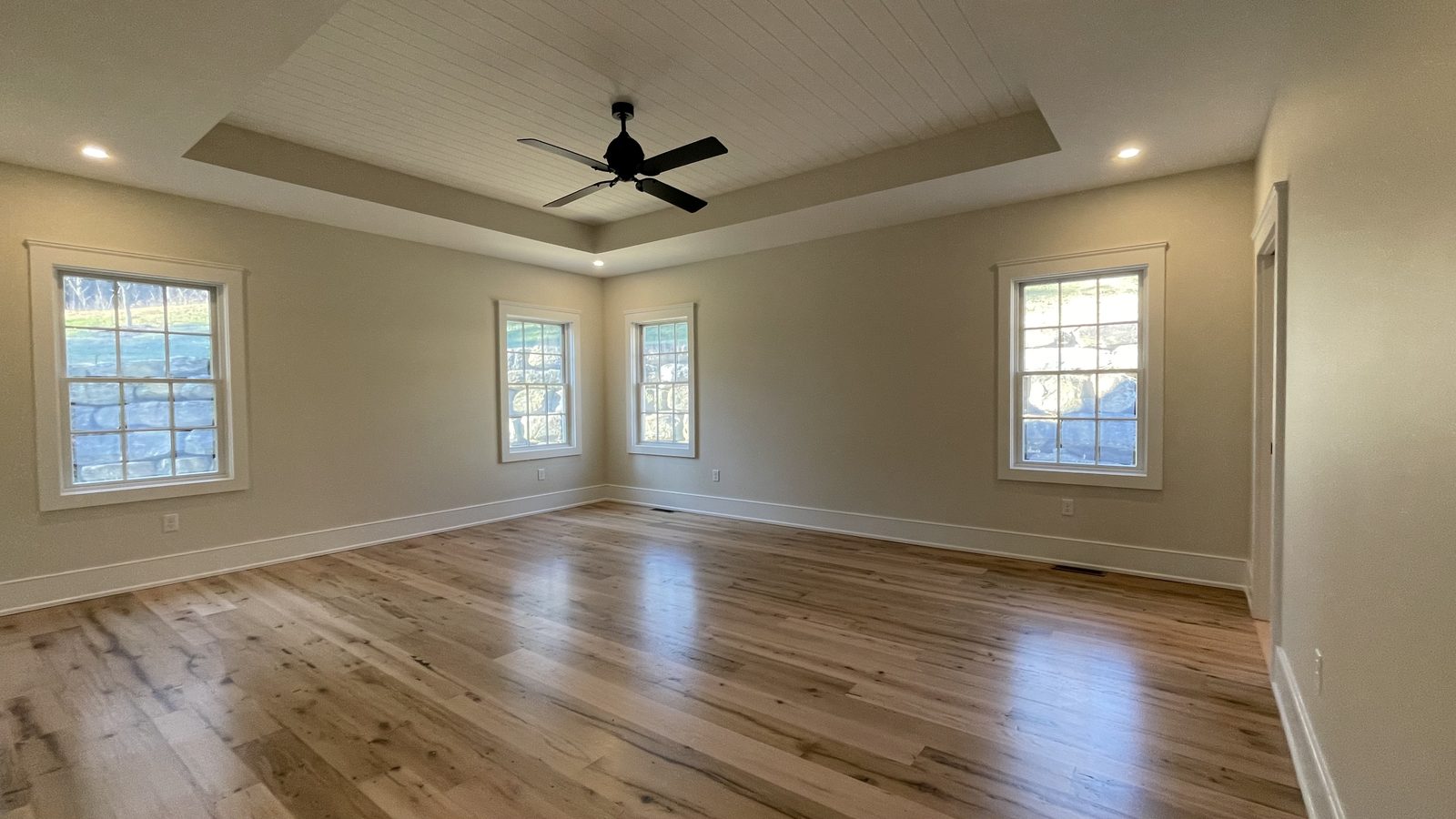 Interior of the new owner's suite